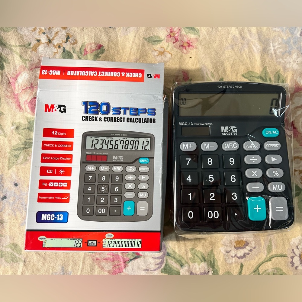 Black and Gray Calculator